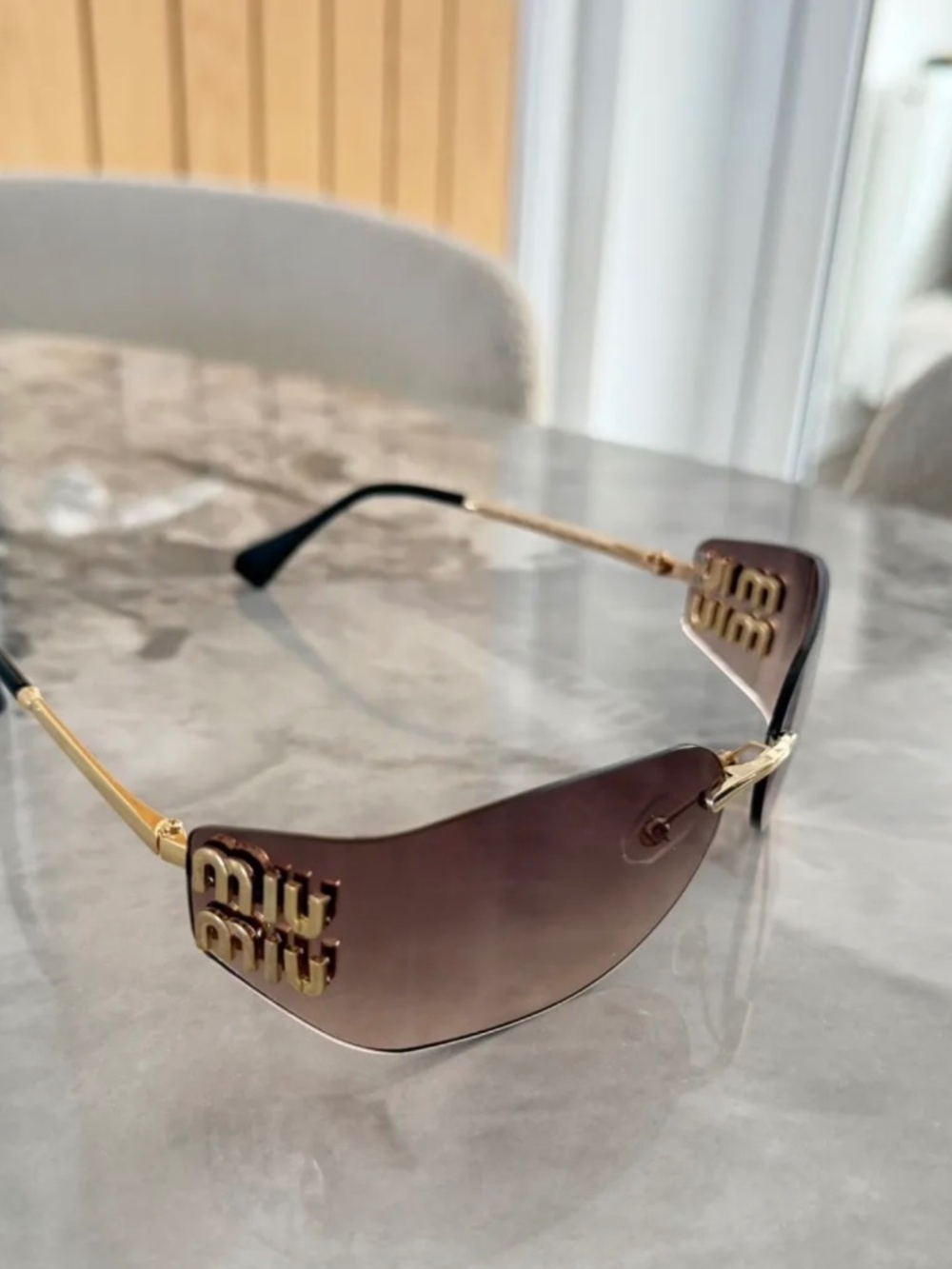 Rimless Sunglasses